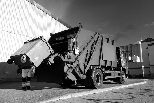 House clearance professionals at work in Custom House