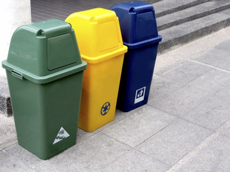 Different types of builders waste materials